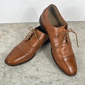 Men's size 13 Florsheim Cap Toe Oxfords Tan